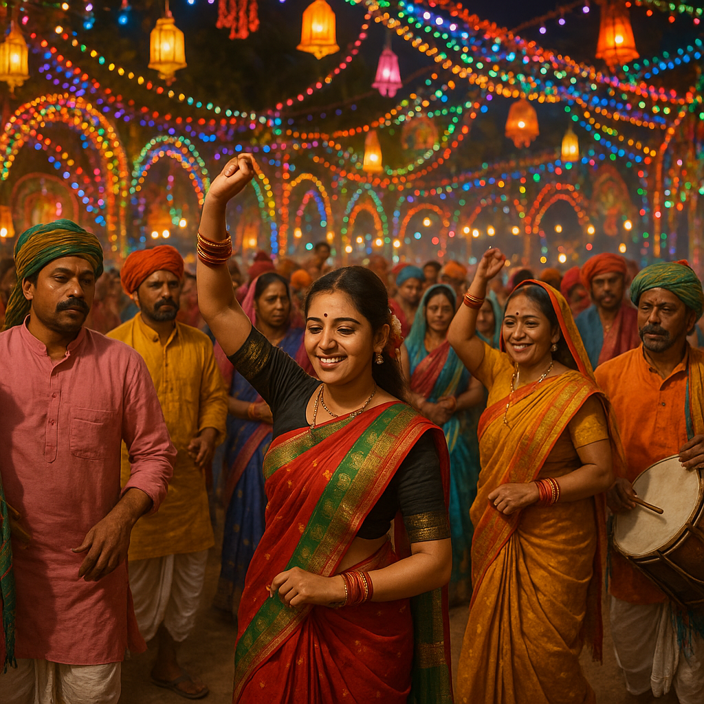 Chikal Kalo festival in India