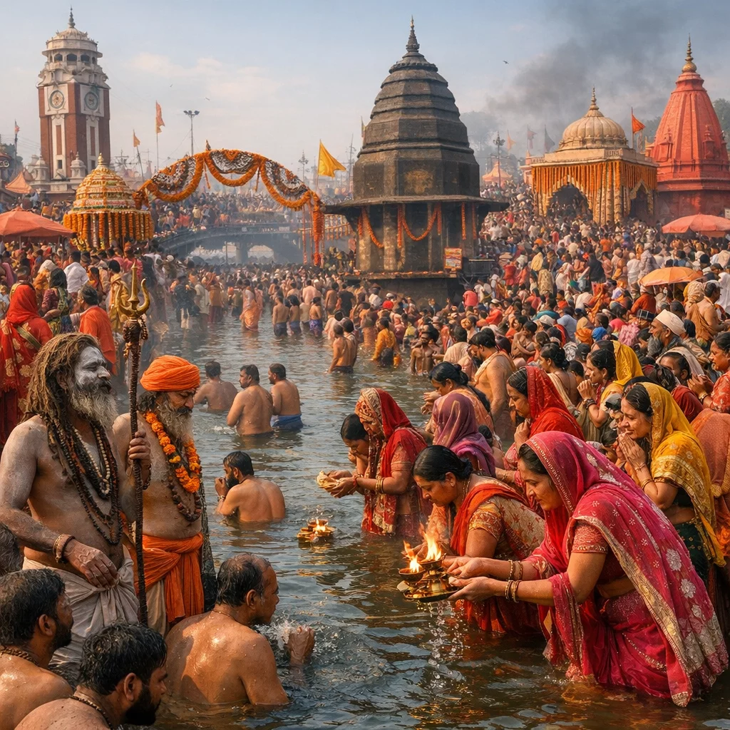 Kumbh Mela festival in India