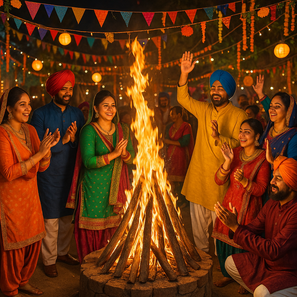 Lohri festival in India