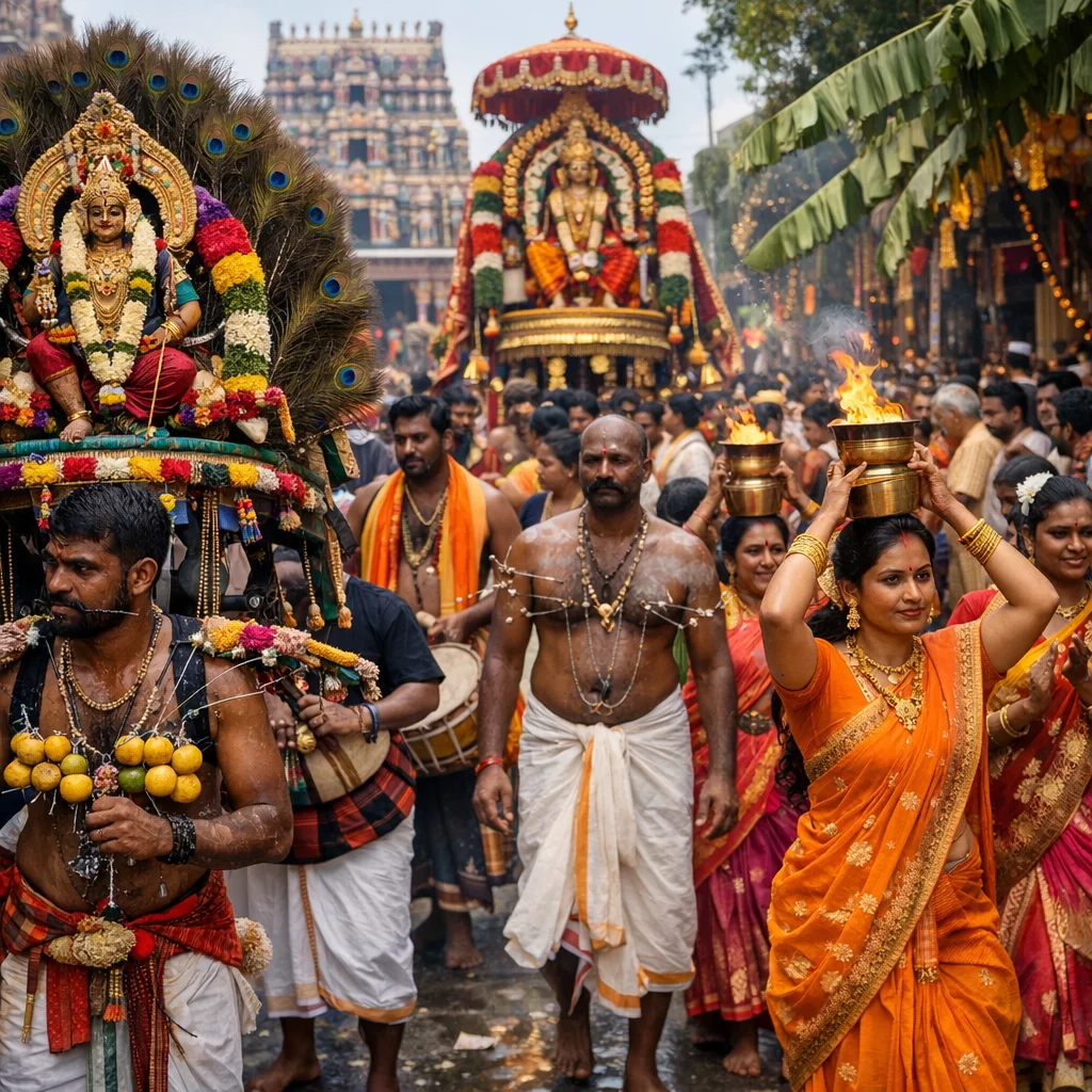 Panguni Uthiram festival in India
