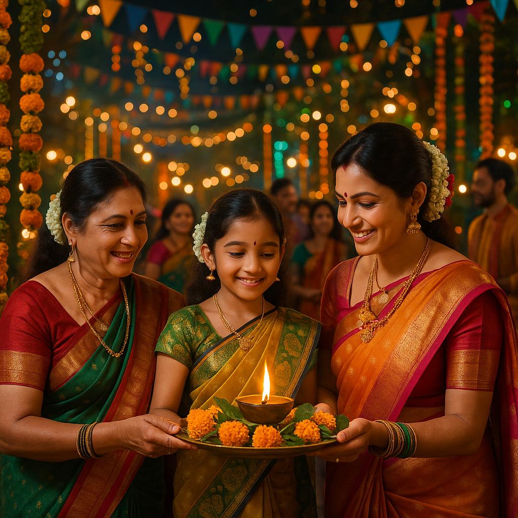 Prathamastami festival in India