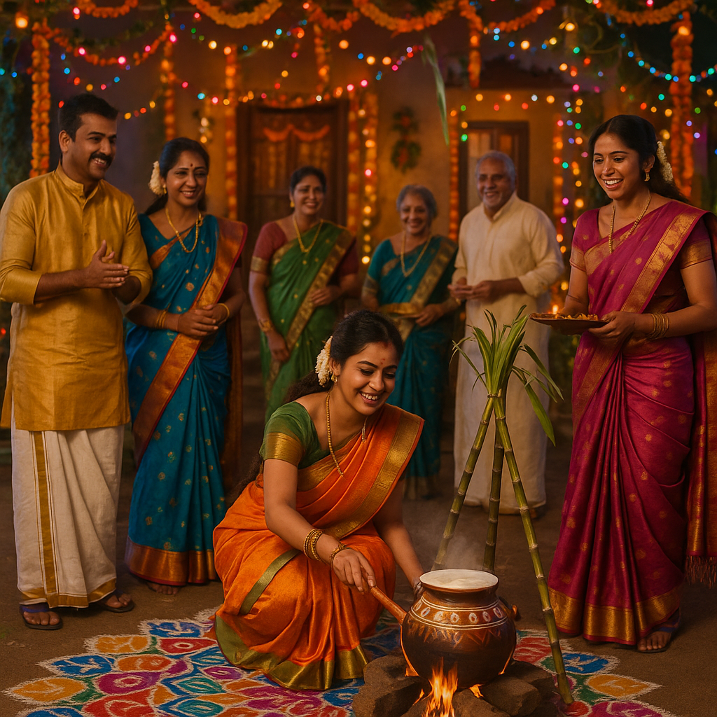 Pongal festival in Puducherry