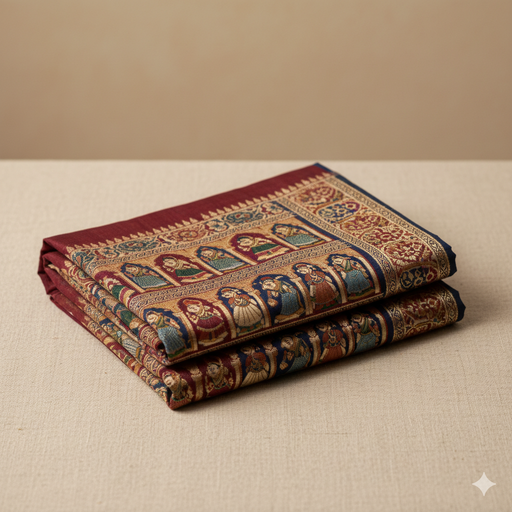 Bengal Baluchari Saree