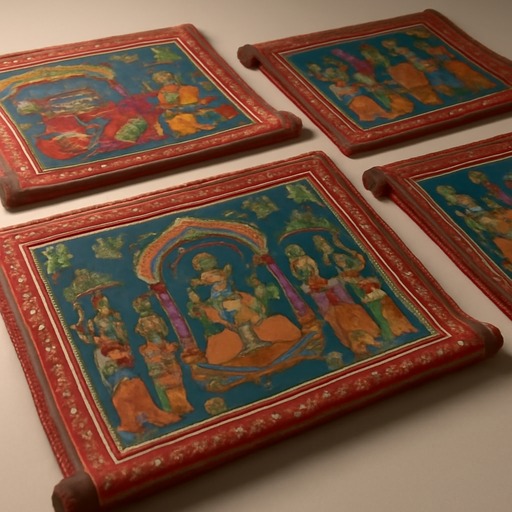 Cheriyal Scroll Paintings