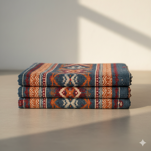 Dharampuri Handloom Reversible Cotton Durries