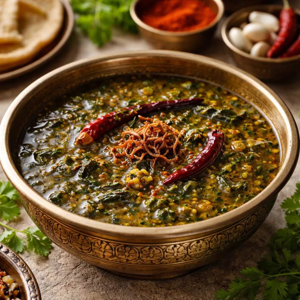Poonch Spiced Wild Herb Soup