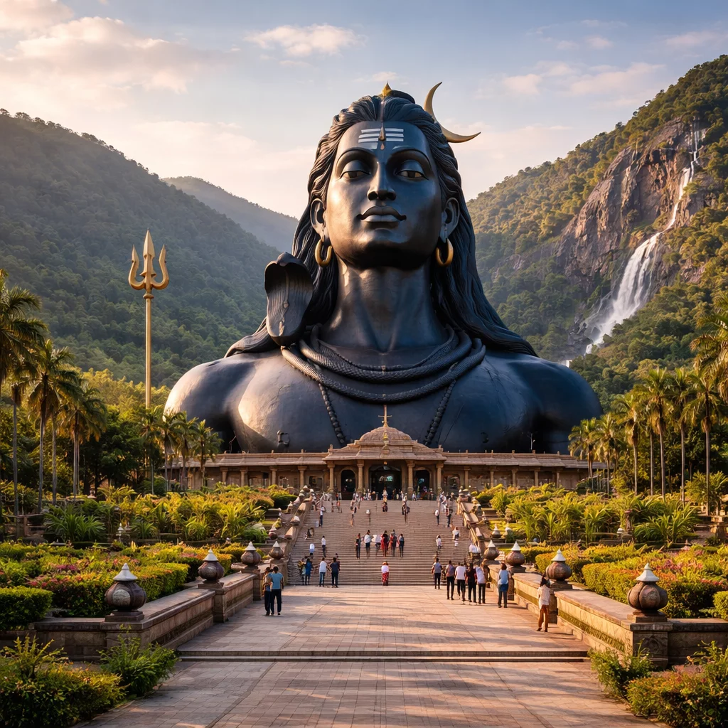 Adiyogi Siva Statue Titlagarh