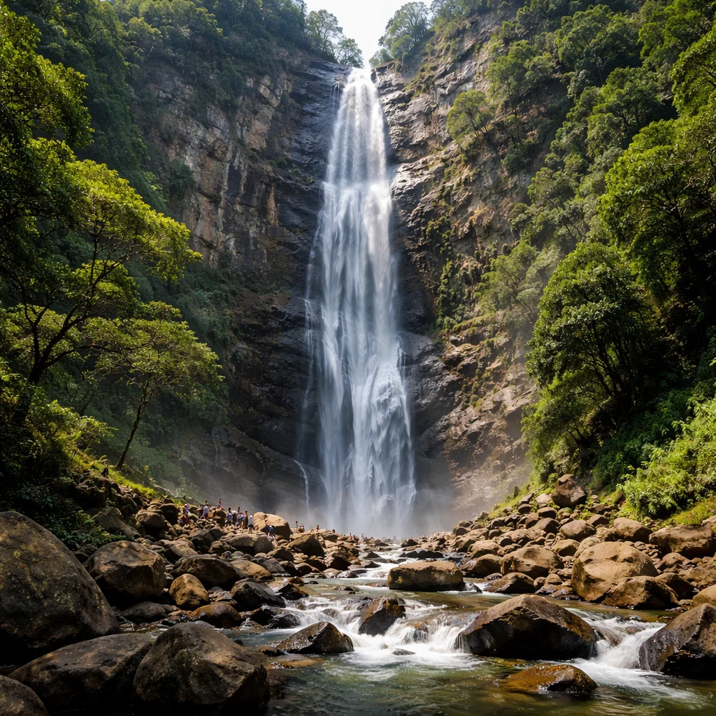 Agaya Gangai Falls