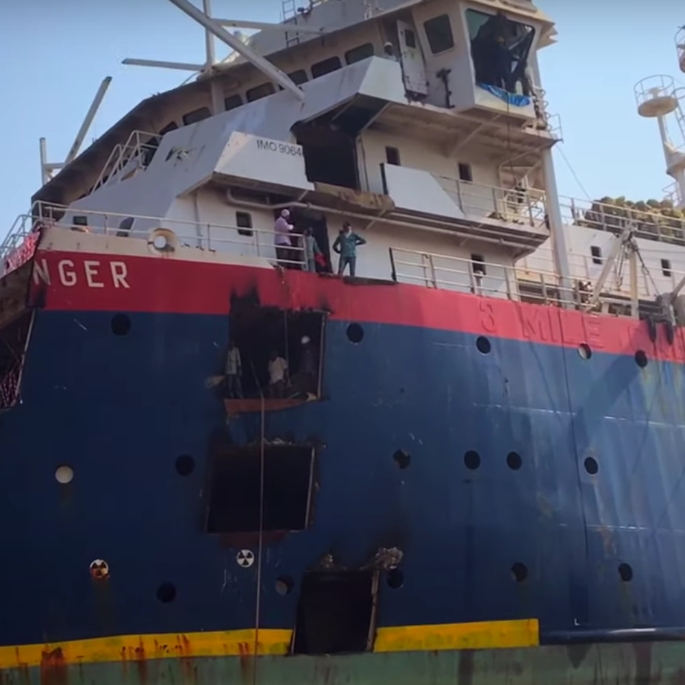 Alang Shipbreaking Yard