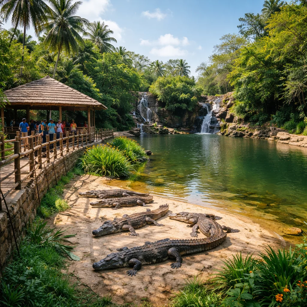 Amaravathi Crocodile Farm