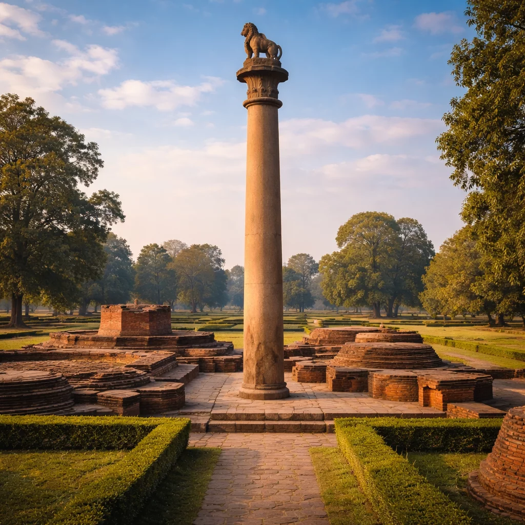 Ashokan Pillar (Kolhua)