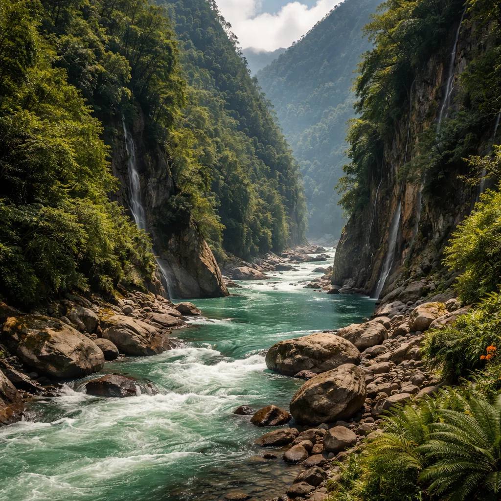 Barak River Valley Gorge