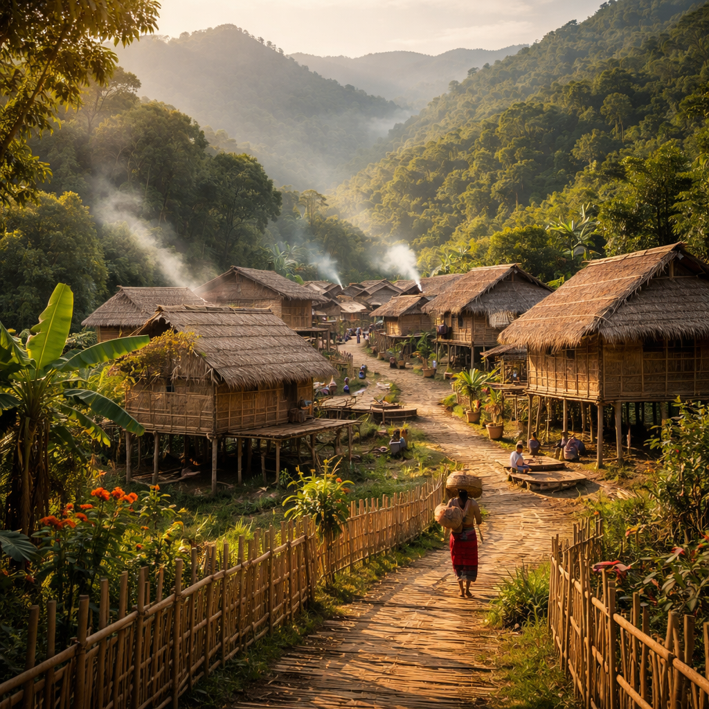 Bawm Traditional Village