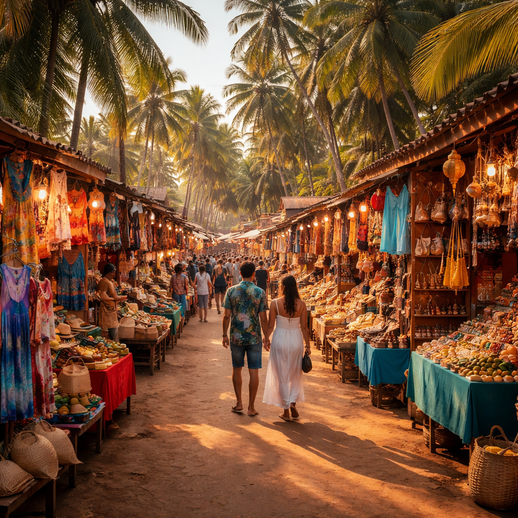 Calangute Market