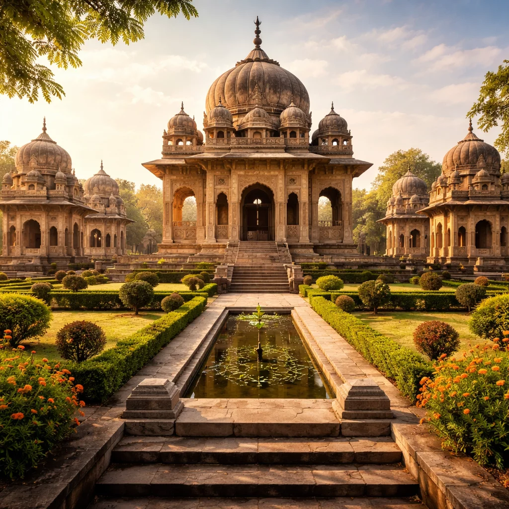Cenotaphs of Kunwar Chain Singh