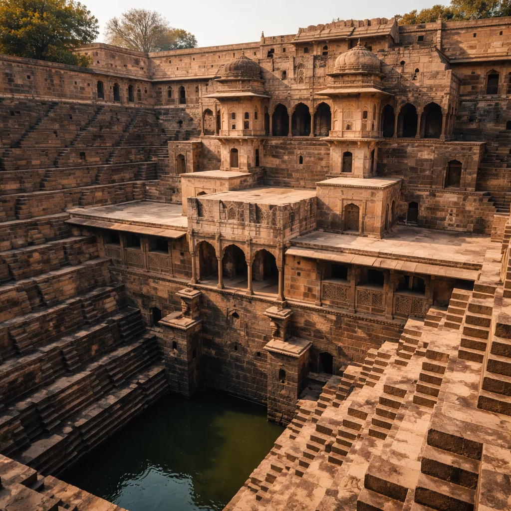 Chand Baori (Abhaneri Stepwell)