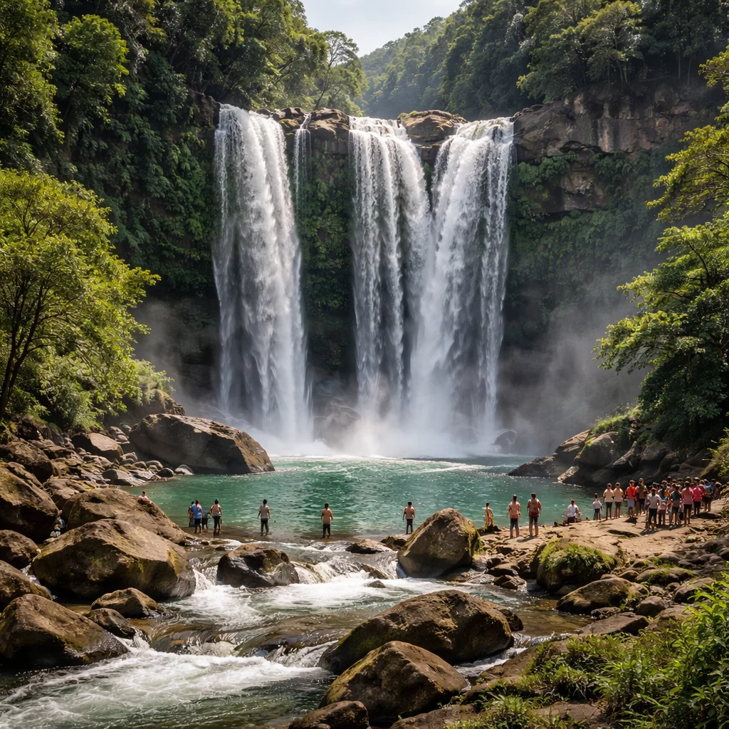 Chandandhara Waterfall