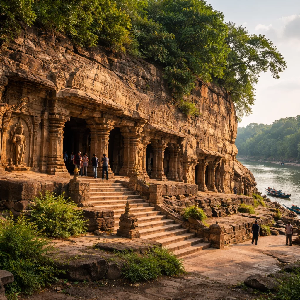 Colganj Rock Cut Temples
