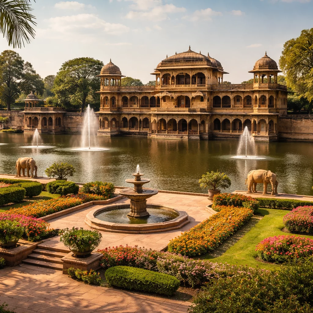 Deeg Water Palace & Gardens (Summer Retreat)