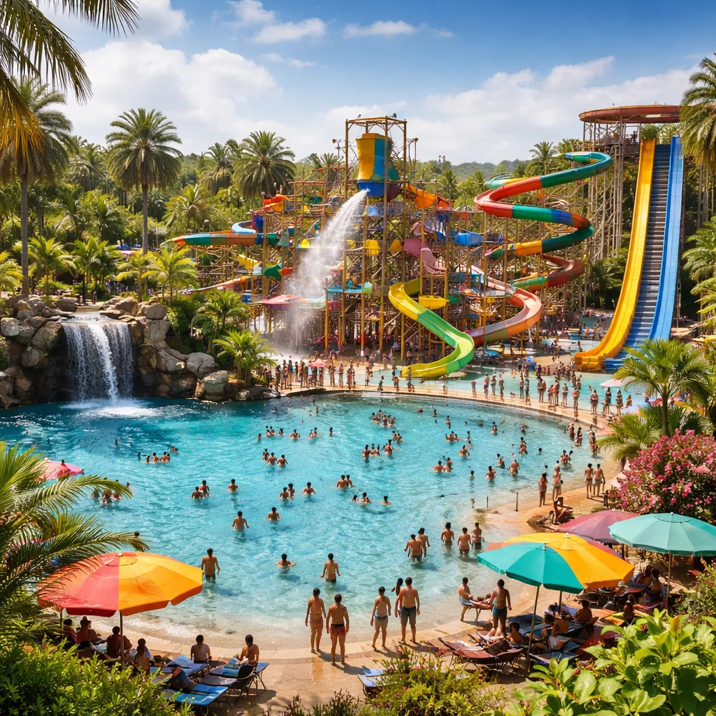 Drizzling Land Water Park