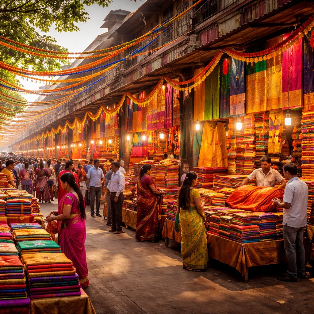 Hindupur Silk Market