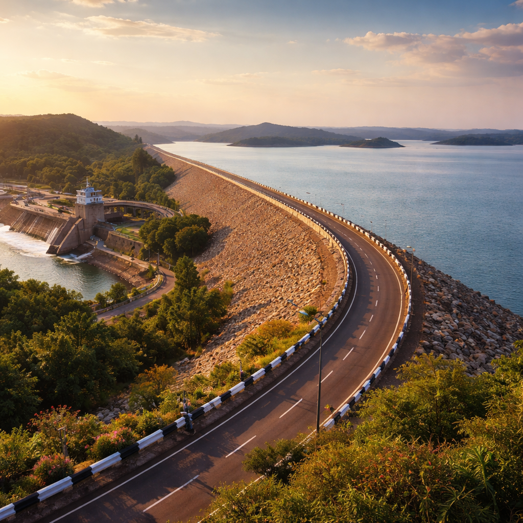 Hirakud Dam Right Dyke