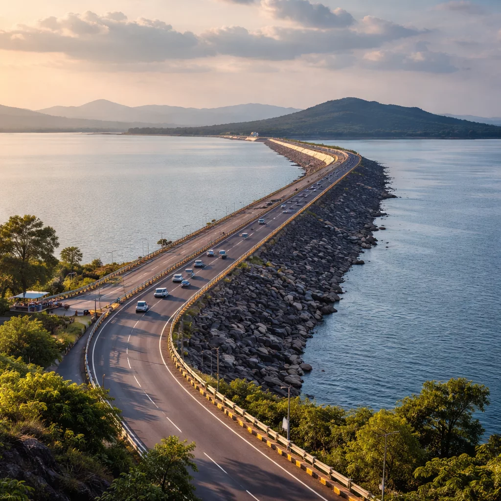 Hirakud Dam Right Dyke