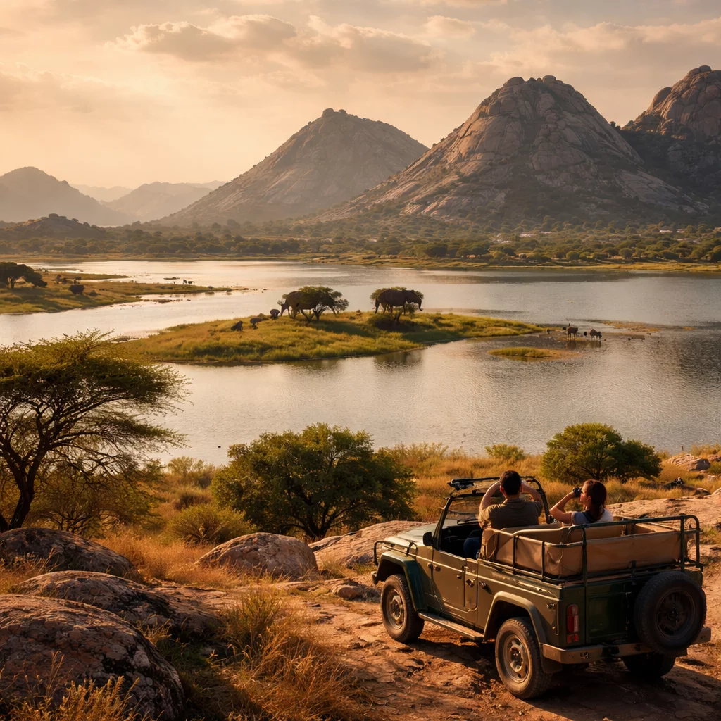 Jawai Dam (Leopard Safari)