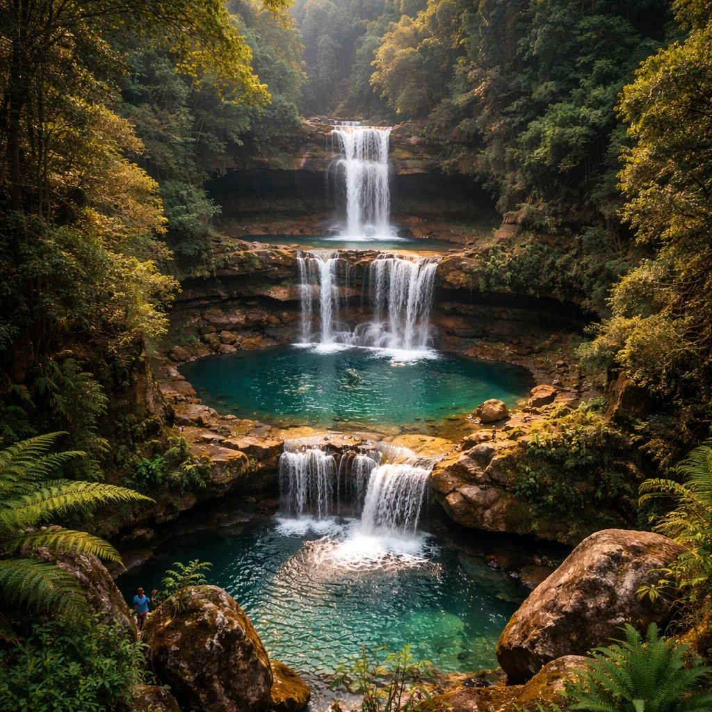Ka Phan Nonglait Falls