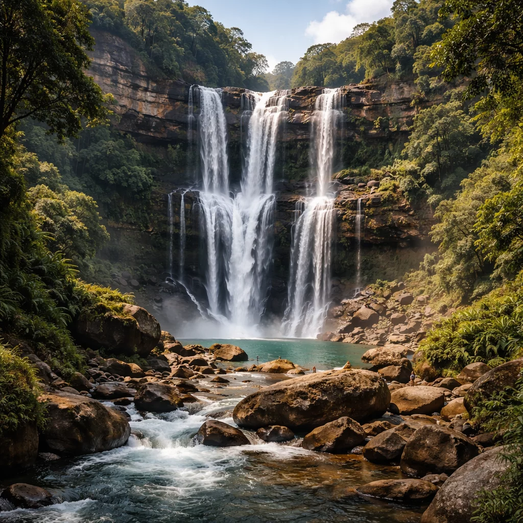 Kaimur Hills Waterfall