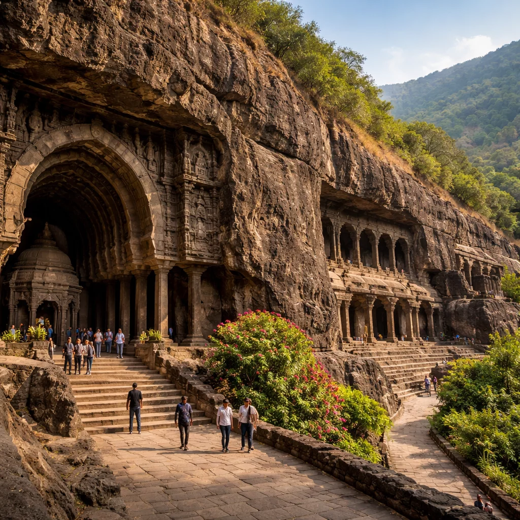 Karla Caves and Bhaja Caves