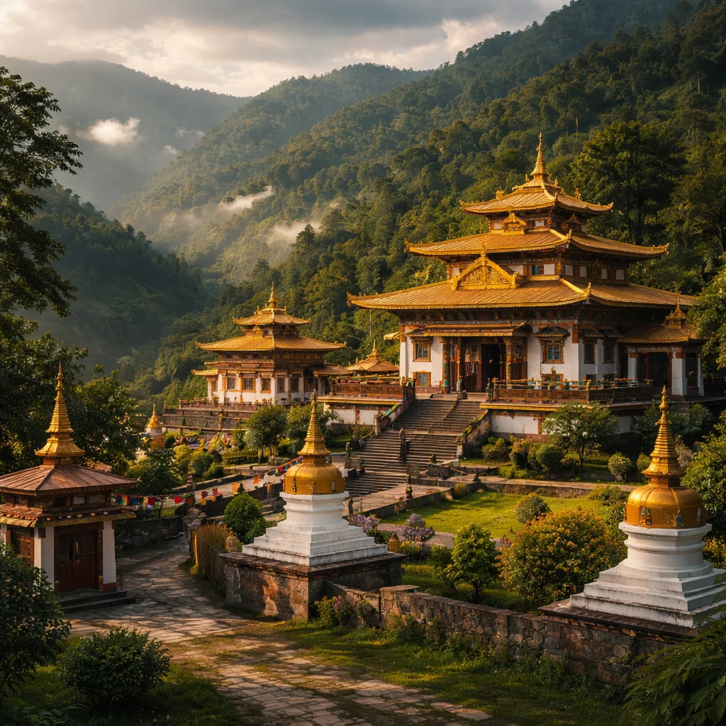Khampti Buddhist monasteries