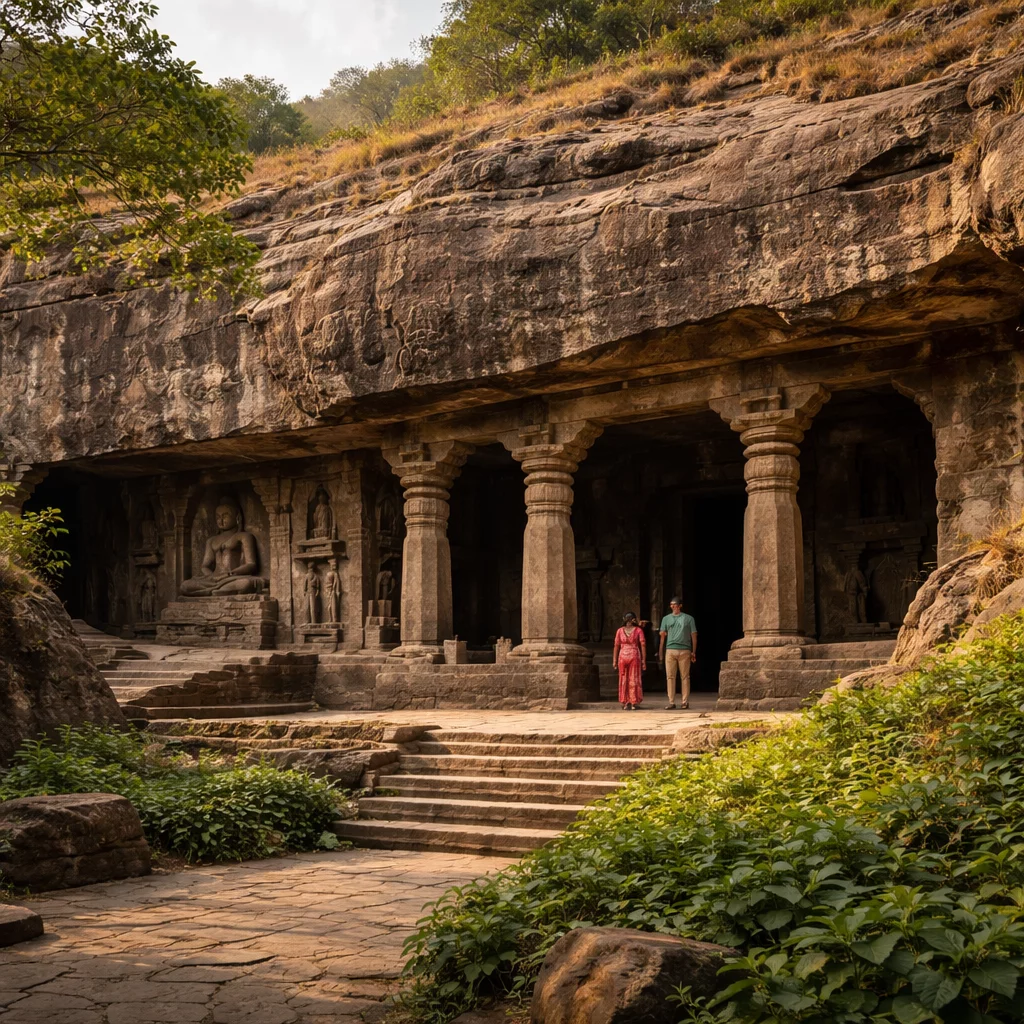 Kharosa Caves