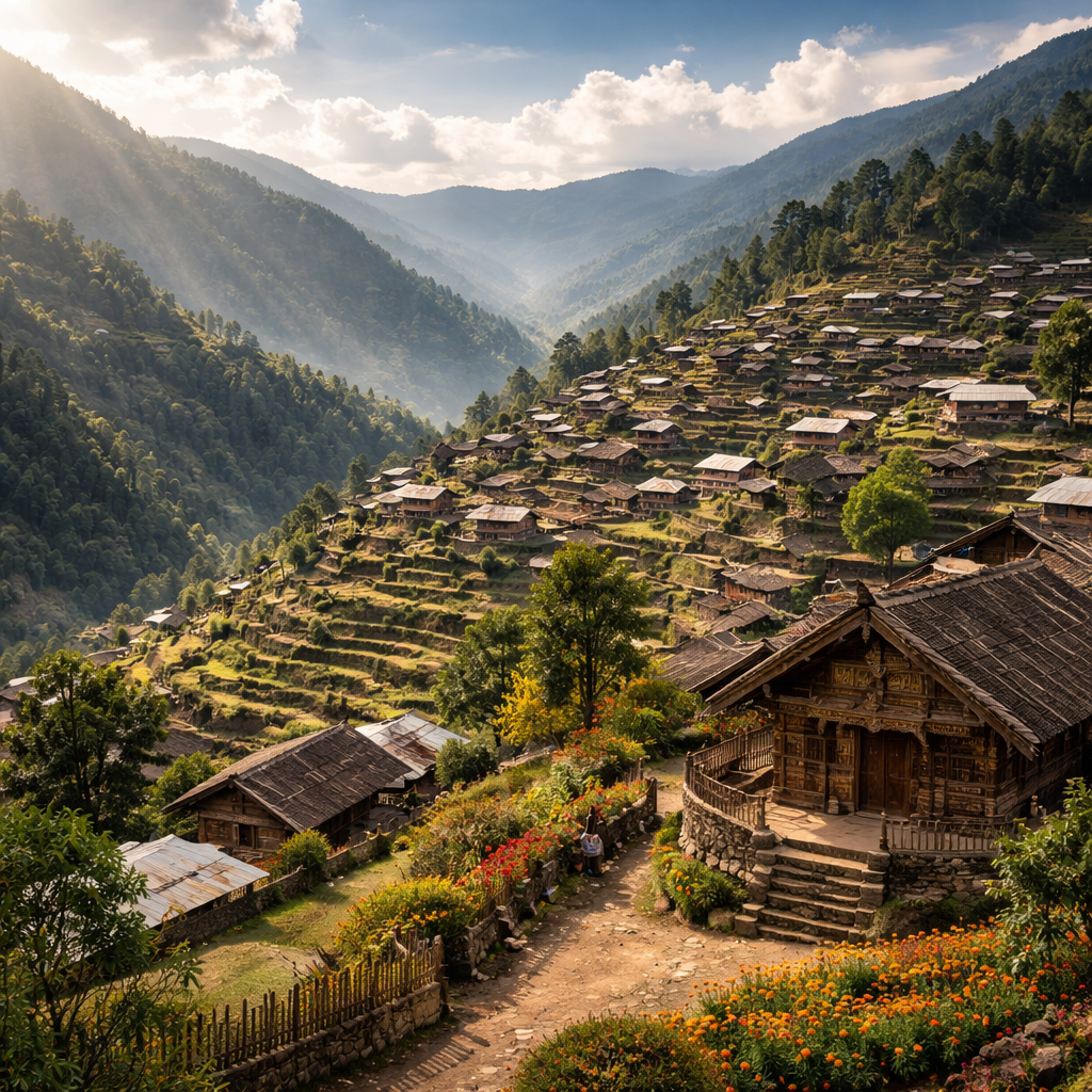 Khezakeno Village