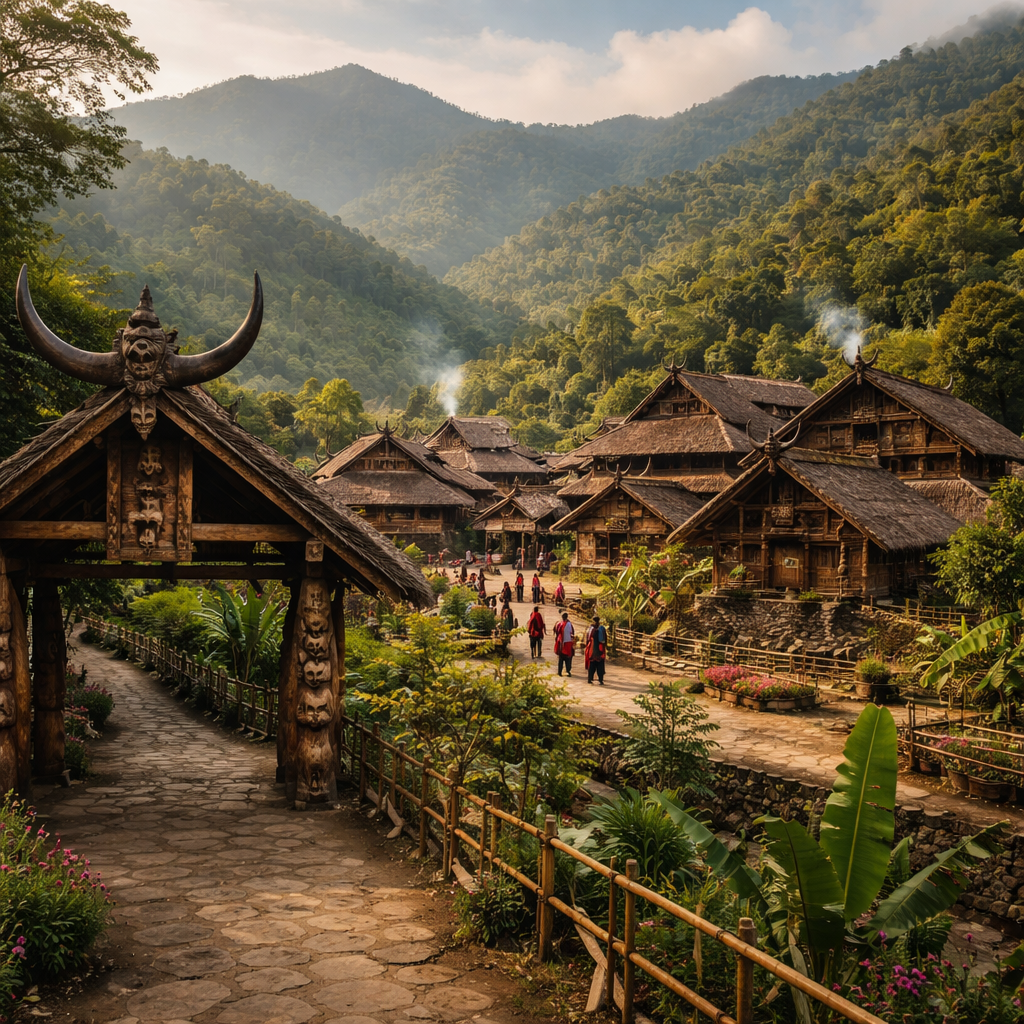 Khiamniungan Heritage Village