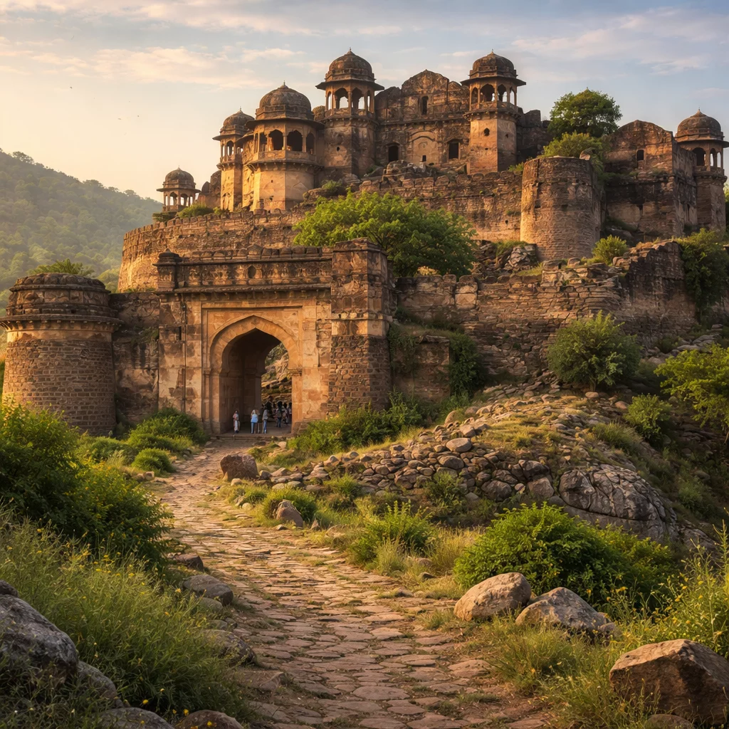 Kishangarh Bas Fort ruins (Quila Kishangarh-Bas)