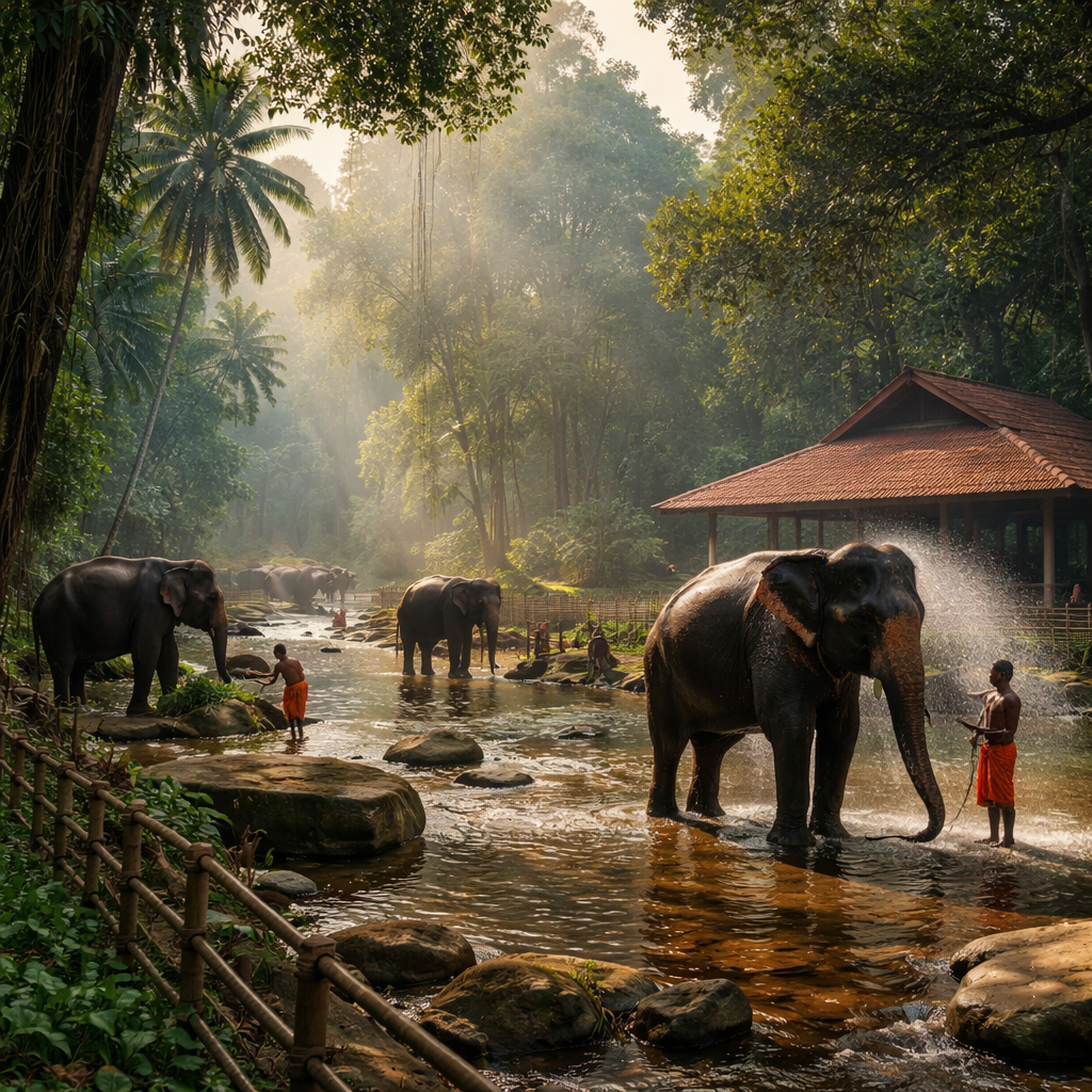 Kodanad Elephant Training Centre