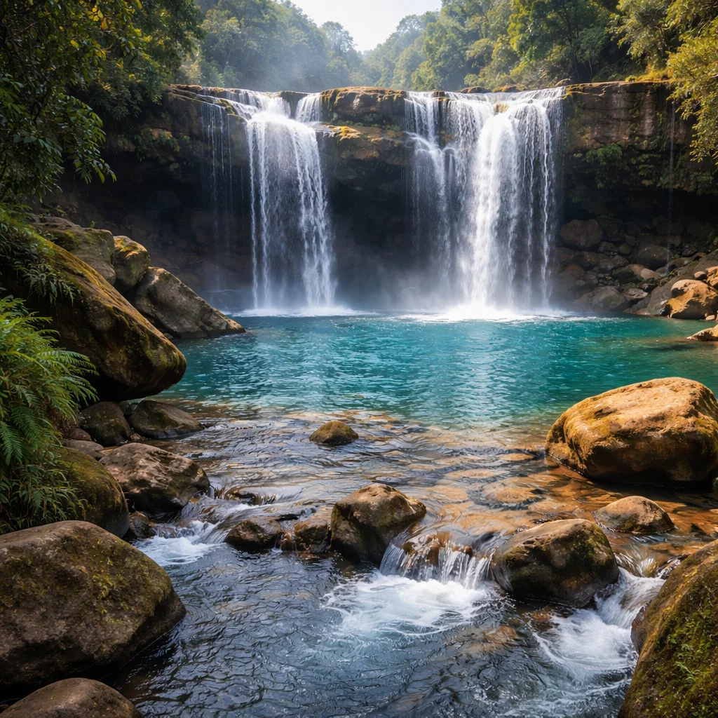 Krang Suri Waterfall