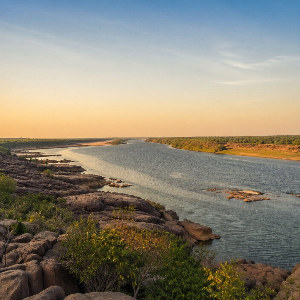 Krishna River Bank