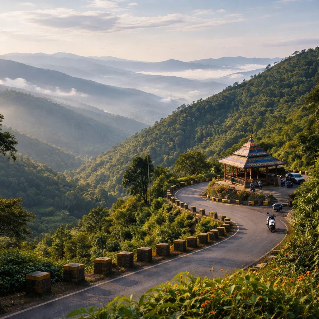 Machi Hill Outskirts (Tengnoupal-Chandel Border)
