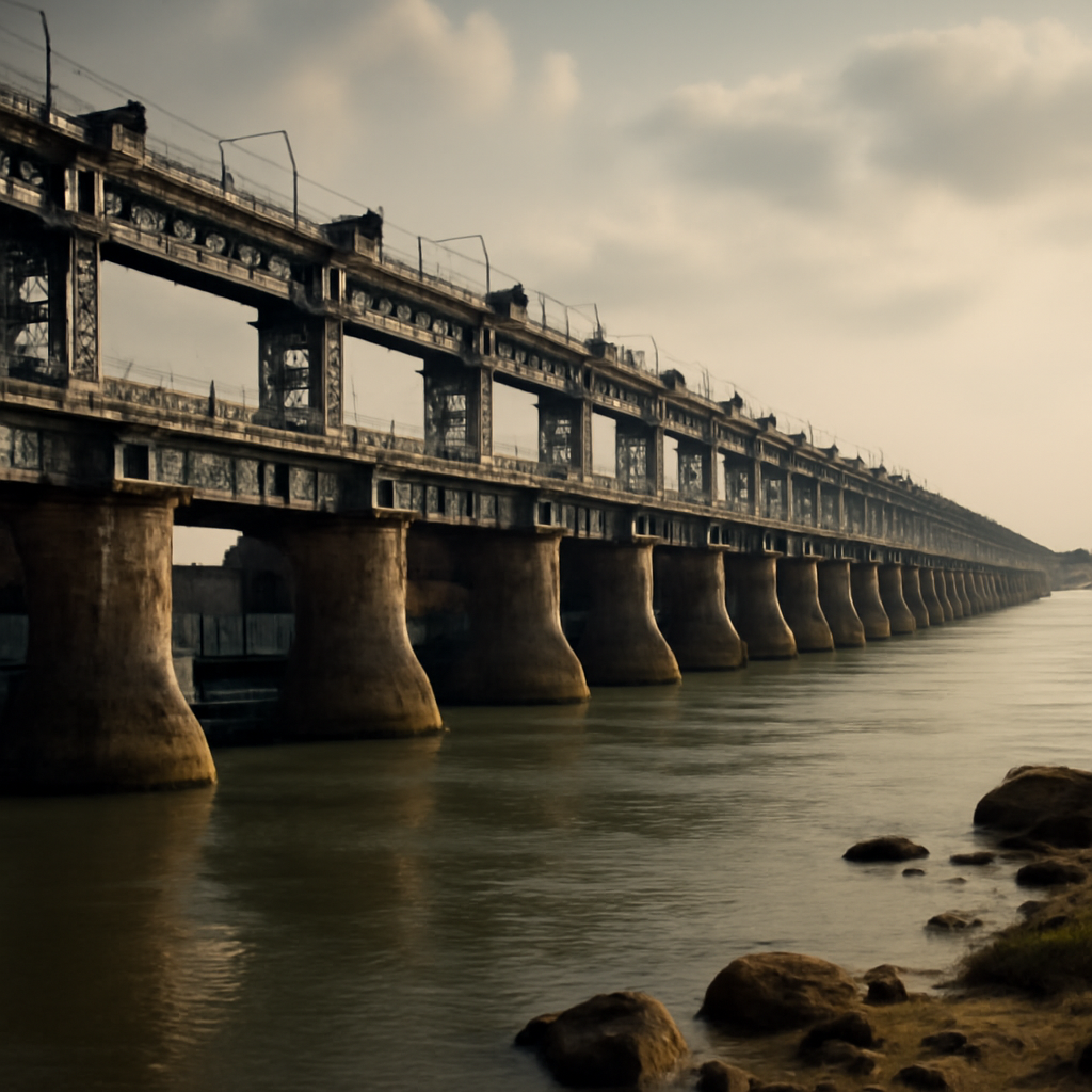 Mahanadi Barrage