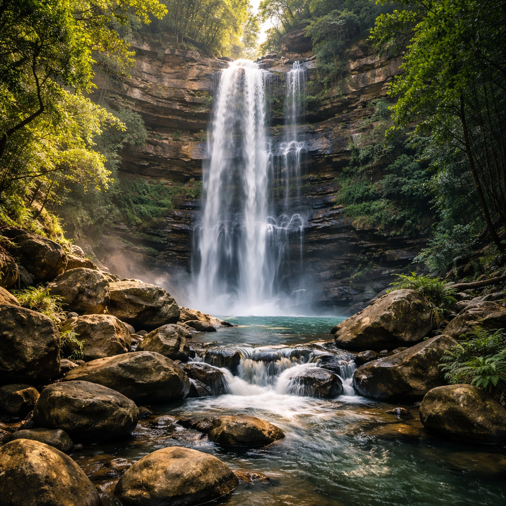 Mallela Theertham Waterfalls