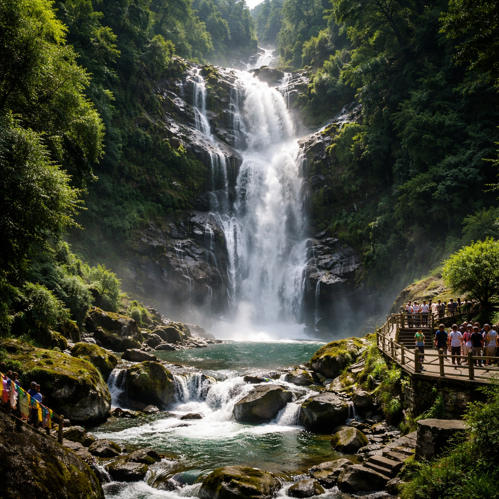 Mandakini Waterfalls