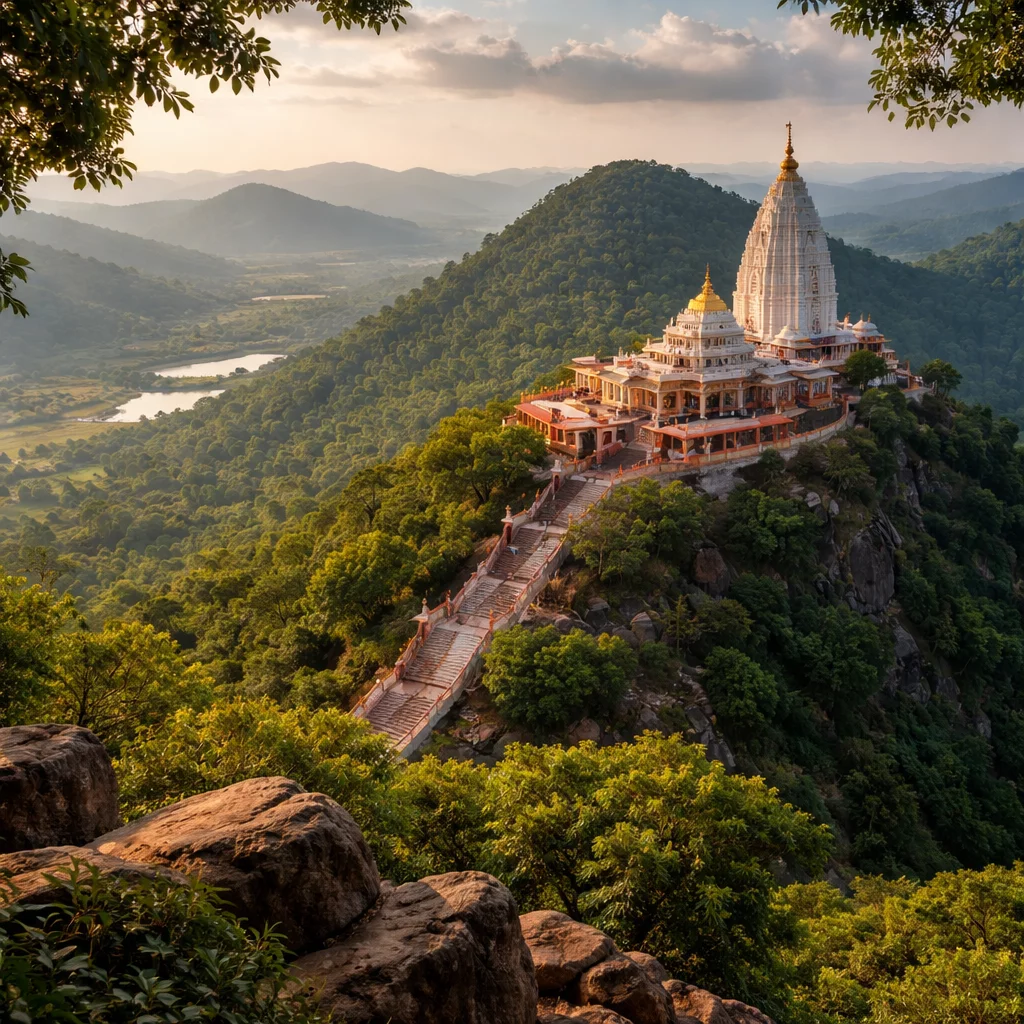 Maninag Hill & Temple (Ranpur)