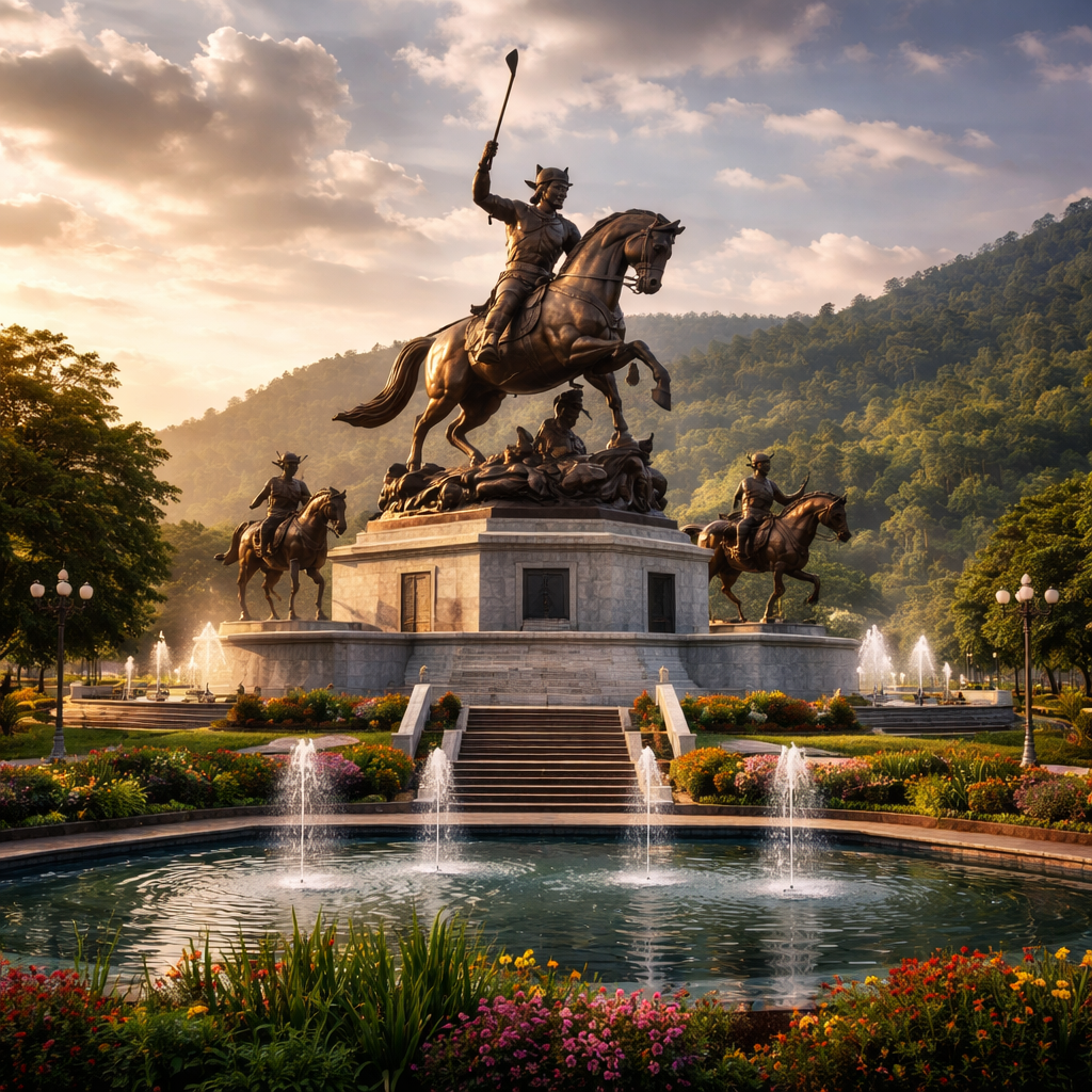 Marjing Polo Statue
