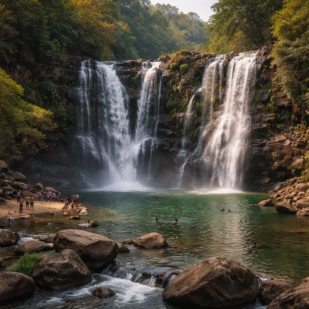 Math Ghoghra Waterfall