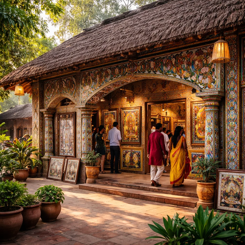 Mithila art galleries