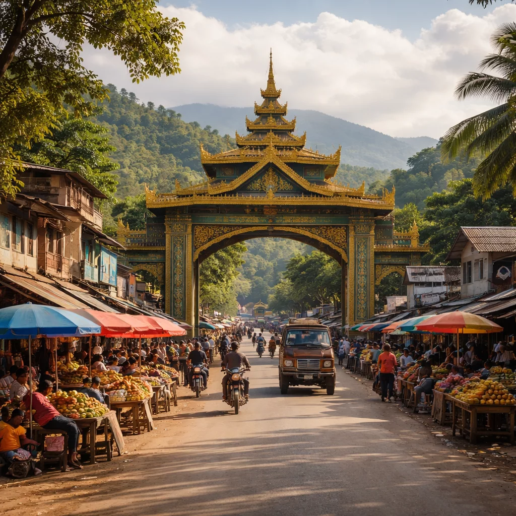 Moreh International Border Town