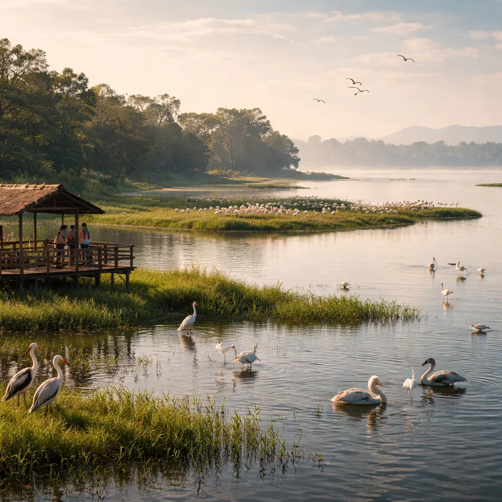 Nalbana Bird Sanctuary