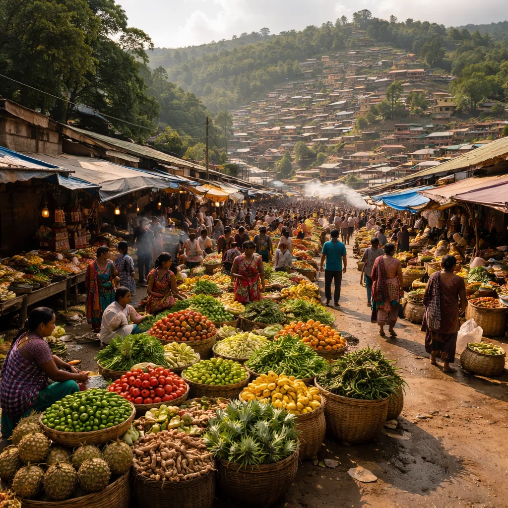 Nongstoin Market
